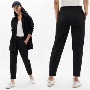 ATHLETA Brooklyn Mid Rise Ankle Pant in Black